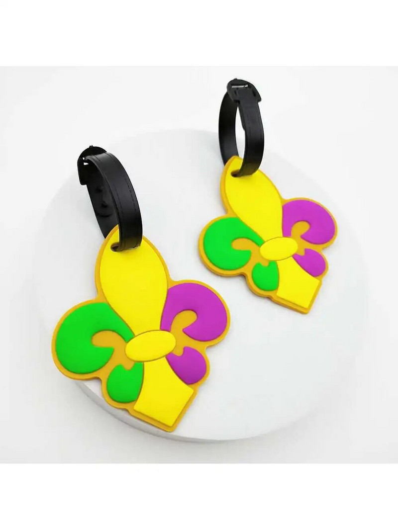 1Gb Cute Bagāžas Birkas Sievietes Vīrieši Vasaras Pludmale Silikagela Čemodāns Vārda birkas ID Adrese Etiķete Iekāpšanas birkas Ceļojumu komplekts