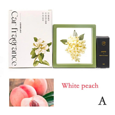 Osmanthus Fragrans Automašīnu Aromterapija Akmens Gaisa kondicionētājs Outlet Salona apdare Meitene Interjera Apdare Auto Aksesuāri