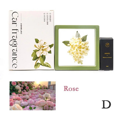 Osmanthus Fragrans Automašīnu Aromterapija Akmens Gaisa kondicionētājs Outlet Salona apdare Meitene Interjera Apdare Auto Aksesuāri