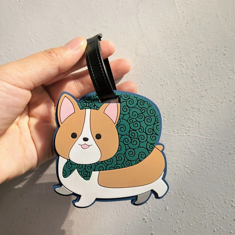 1Gb Silikona burtu čemodāns Bagāžas bagāžas PVC etiķetes Nosaukums ID Somas identifikators Etiķete Ceļojumu piederumi Unisex