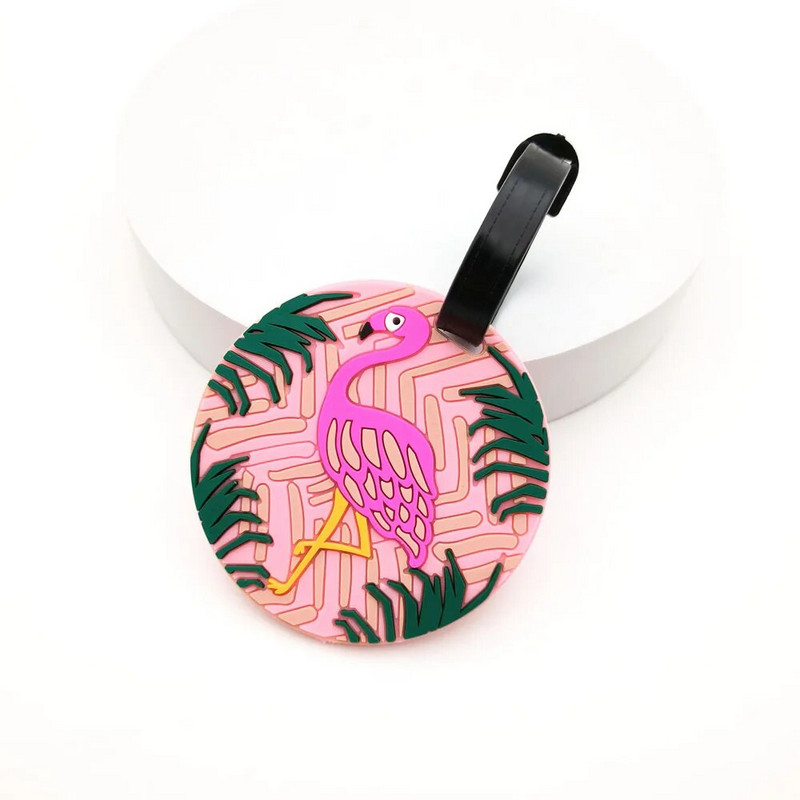1Gb Silikona burtu čemodāns Bagāžas bagāžas PVC etiķetes Nosaukums ID Somas identifikators Etiķete Ceļojumu piederumi Unisex
