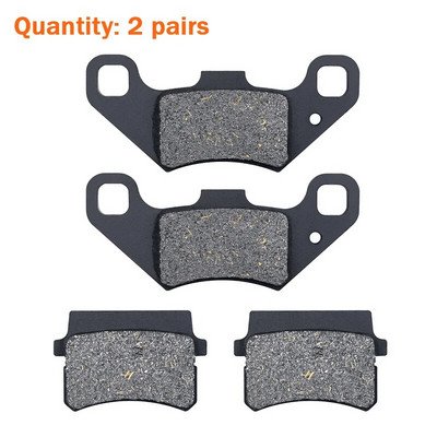 UTV ATV kvadraciklu priekšējie bremžu kluči priekš KAZUMA MF 90 MF90 Falcon