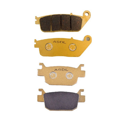 Eesmise ja tagumise ketaspiduriklotside komplekt HONDA SH 125i režiimi ADL 2 kolvisadula 2014 2015 2016 2017 2018 2019 2020 2021 SH125i jaoks