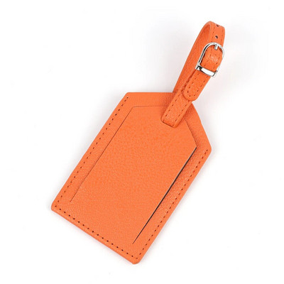 Ādas bagāžas etiķete Ceļojumu čemodāna nosaukums Adrese ID Bagāžas etiķetes Adreses turētājs Pārnēsājamas iekāpšanas birkas Ceļojumu piederumi