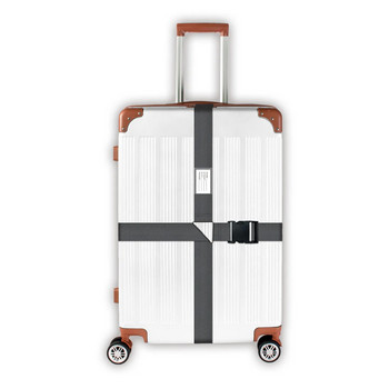 Ιμάντας πόρπης αποσκευών Αξεσουάρ ταξιδιού Ρυθμιζόμενες ζώνες βαλίτσας 420 CM Ζώνη συσκευασίας αποσκευών Rainbow
