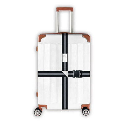 Bagāžas sprādzes siksna Ceļojumu piederumi Regulējami 420 CM čemodānu jostas Varavīksnes bagāžas iepakošanas josta