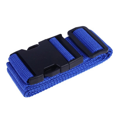 2M Regulējama neilona slēdzene ceļojumu bagāžas siksnas Aizsargājošs ceļojuma piederumi Čemodāna iepakošanas josta