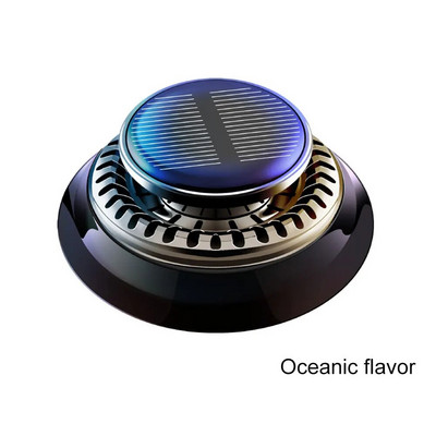 Solar Autós Légfrissítő Aromaterápiás Diffúzor Alumíniumötvözet Illat Barkácsolás Parfüm Dekoráció Szag eltávolítása Belső kiegészítők