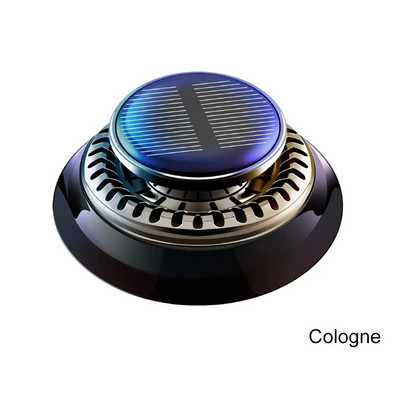 Solar Autós Légfrissítő Aromaterápiás Diffúzor Alumíniumötvözet Illat Barkácsolás Parfüm Dekoráció Szag eltávolítása Belső kiegészítők