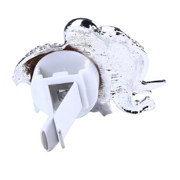 Diamond Crystal Elephant Air Conditioner Air Outlet Perfume Clip Εσωτερική διακόσμηση αυτοκινήτου