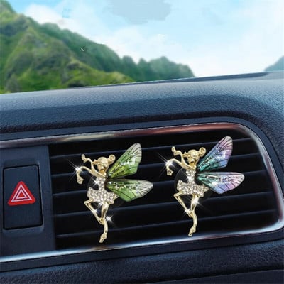 Girl Car Air Conditioner Perfume Clip Exquisite Decoration Cute Accessories All for Car Accessories for Women`s Car