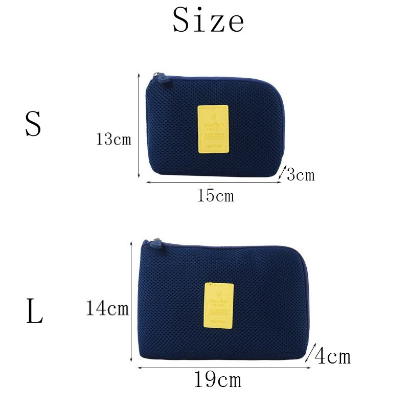 Ceļojumu triecienizturīgs digitālās glabāšanas komplekts datu kabeļa lādētāja apdares komplekts Ceļojumu organizatoram nepieciešamie ceļojumu piederumi