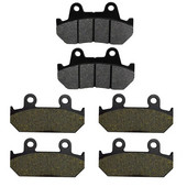 Mootorratta esi- ja tagapiduriklotsid HONDA CBR 600 CBR600 CBR600F CBR 600F 1987 1988 1990 jaoks