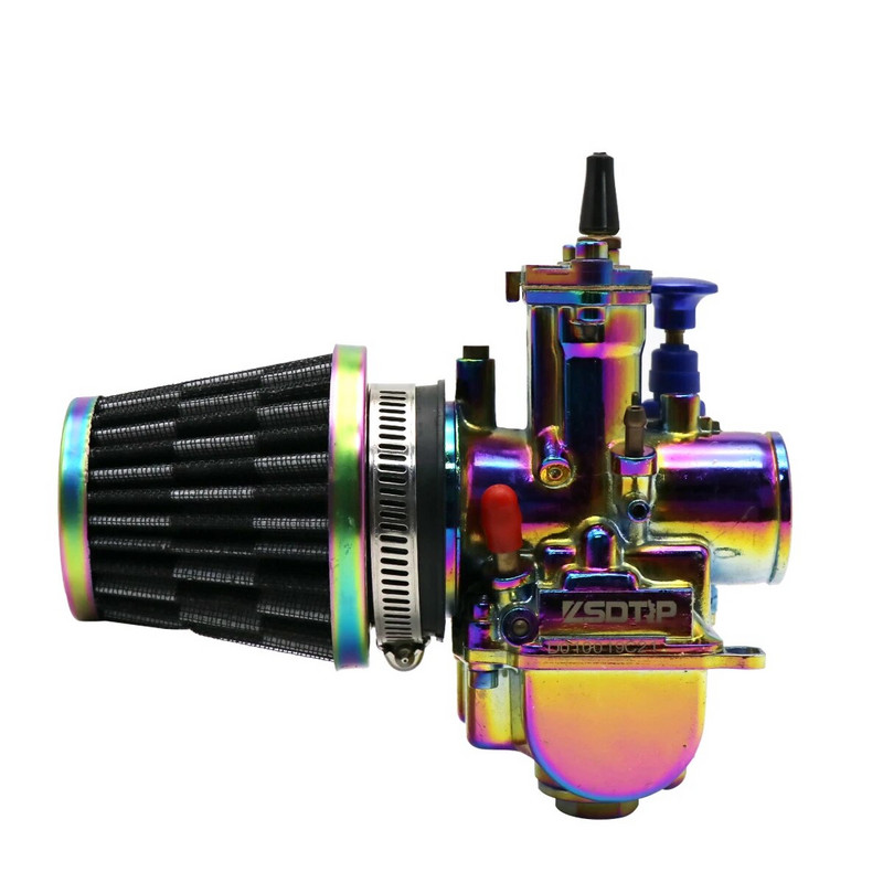 SCL Racing 35/38/42/45/50/55/58mm motocikla karburatora gaisa filtra ieplūdes caurule 50cc 110cc 125cc 250cc ATV Dirt Bike mopēdam