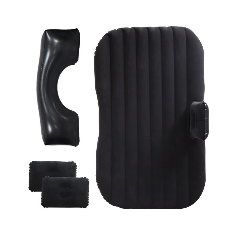 Pripučiama automobilio lova, pripučiamas čiužinys kelionei galinei sėdynei su pompa, poilsio miego kempingas