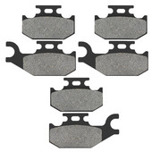 Motocikla priekšējie un aizmugurējie bremžu kluči priekš BOMBARDIER Traxter XL Autoshift Quest 500 650 Max STD XT 2x4 4x4