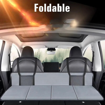 Automašīnas universāls aizmugurējais guļampaliktnis, salokāms pagarinājuma dēlis, pagarināts modelis bagāžnieks guļamtelpa matracis automašīnas galvas aizsargs