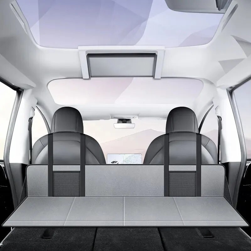 Automašīnas universāls aizmugurējais guļampaliktnis, salokāms pagarinājuma dēlis, pagarināts modelis bagāžnieks guļamtelpa matracis automašīnas galvas aizsargs