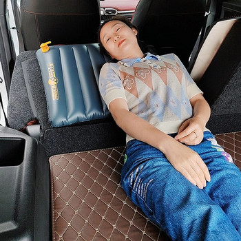 Φουσκωτό επίστρωμα πλαγιάς αυτοκινήτου Ματ ύπνου μακράς απόστασης Αξεσουάρ ύπνου Σχεδιασμός στεγανότητας βαλβίδας φουσκώματος ακροφυσίου P14