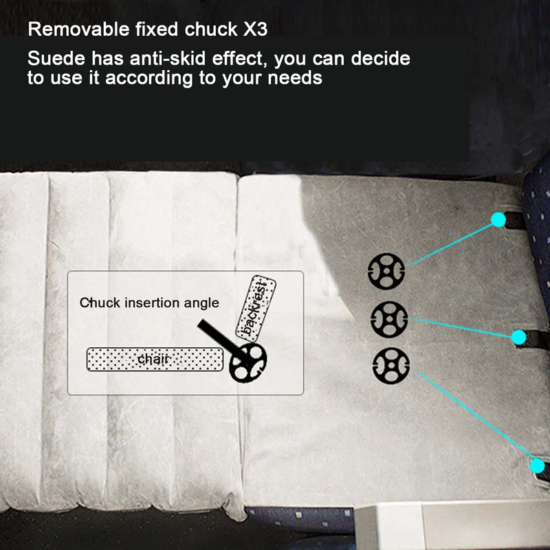 Regulējams kāju balsts Šūpuļtīkls Automašīnas Vilciens Lidmašīna Ceļošana Piepūšamā Gulta Kempings Automašīnas Gaisa piederumi Pārnēsājams Auto matracis Zīdaiņiem