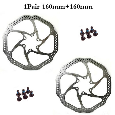 2PC AVID Rootor Jalgratta piduri rootori ketas MTB 160mm 180mm 203mm Jalgratta rootor Sobib Sram Rootorpidur Maastikuratta hüdrauliline piduriosa