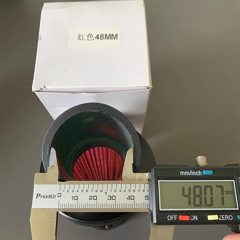 Universāls motocikla gaisa filtrs 28mm 35mm 39mm 42mm 48mm 45 grādu gaisa ieplūdes filtri Motociklu piederumi Yamaha JOG