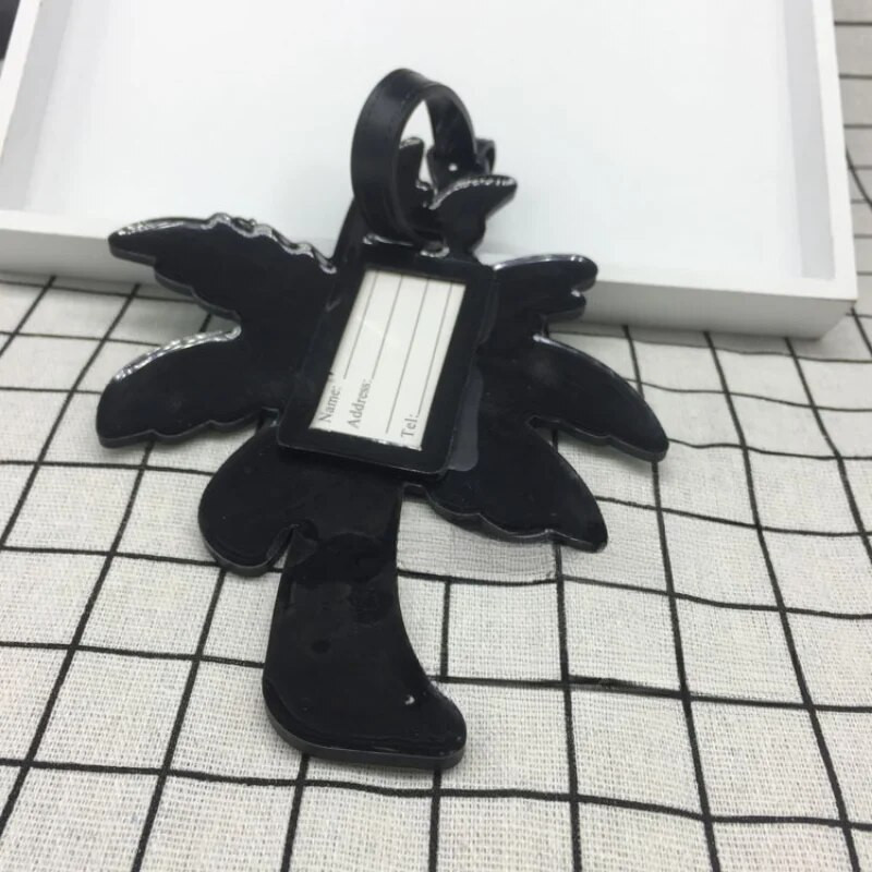 Silikagela bagāžas etiķete Radoši ceļojumu aksesuāri Karikatūra Pludmales Koferis ID Adrese Kartes turētājs Bagāžas Iekāpšanas Pārnēsājama Uzlīme