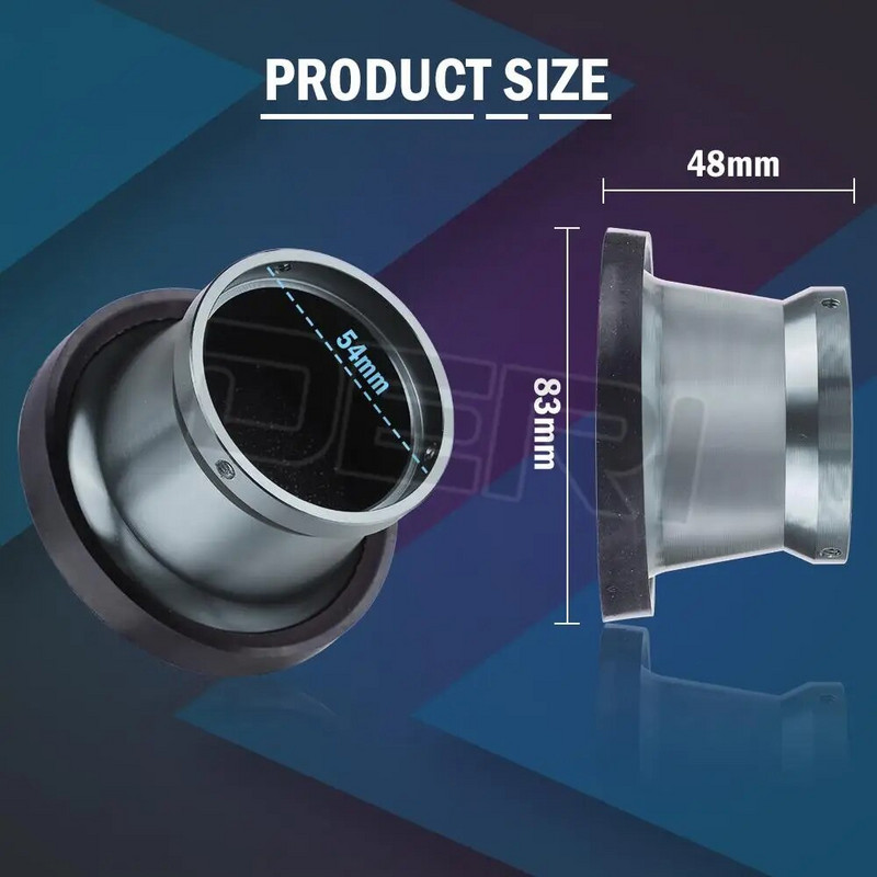 Motocikla gaisa filtrs Vēja raga kauss sakausējuma trompete ar guaze sietu filtru a gaisa moto PWK 2T/4T 32mm 34mm karburatoram