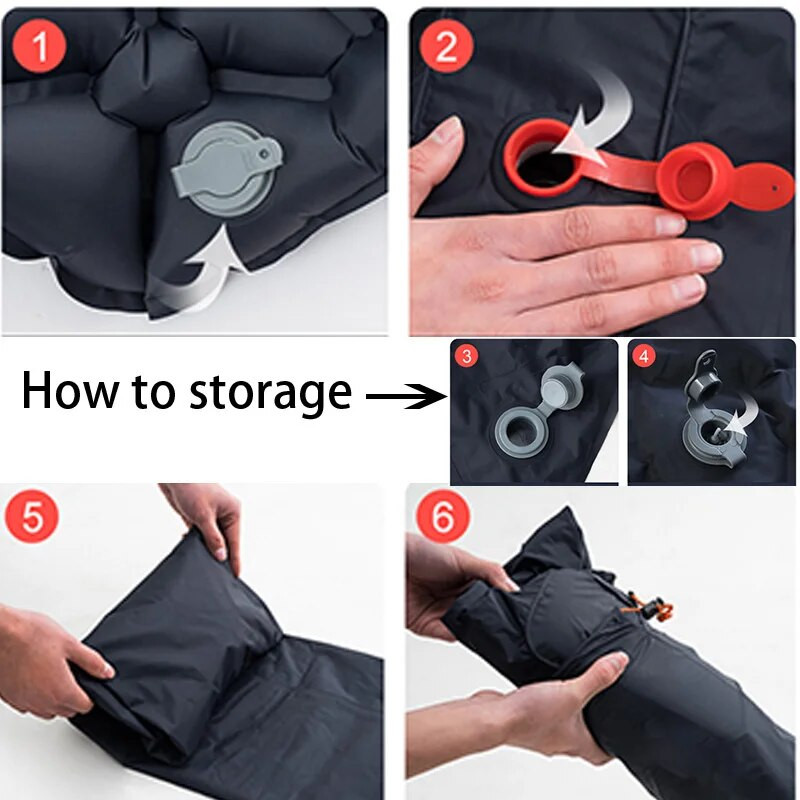 Āra riteņbraukšana kempinga spilvens automašīnas matracis gulēšanai automātisks gaisa matrača piederumi ceļojumu matracis piepūšamā gulta 8 stilā