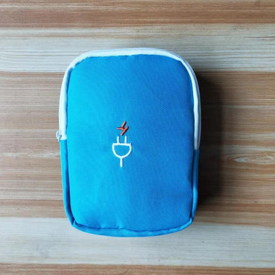 Ceļojumu sīkrīku organizatora soma Pārnēsājama digitālā kabeļa soma Elektronika Piederumi Glabāšanas soma maisiņš USB strāvas bankai