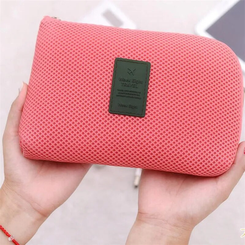 Αξεσουάρ ταξιδιού Φορητή τσάντα καλωδίου ψηφιακή ηλεκτρονική οργάνωση USB Θήκη Gadget Θήκη φόρτισης κινητού τηλεφώνου Ταξίδι Βάση φόρτισης κινητού