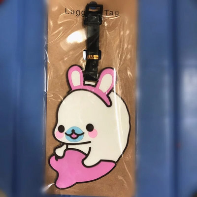 Χαριτωμένο Anime Blue Whale Octopus Dolphin Αποσκευές Ετικέτες Τσάντα Αξεσουάρ ταξιδιού