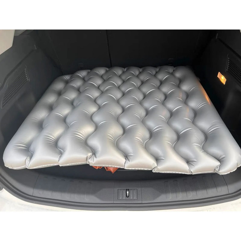 Automašīnas piepūšamais matracis Pārnēsājams ceļojumu kempings Gaisa gulta Salokāms bagāžnieka spilvens Automašīnu piederumi