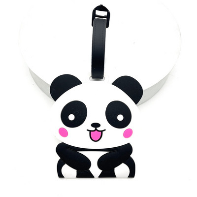 1PC Jaunākie ceļojumu piederumi Bagāžas etiķete Radoša vienradzis čemodāns modes stila silikagela pārnēsājama ceļojumu etiķete