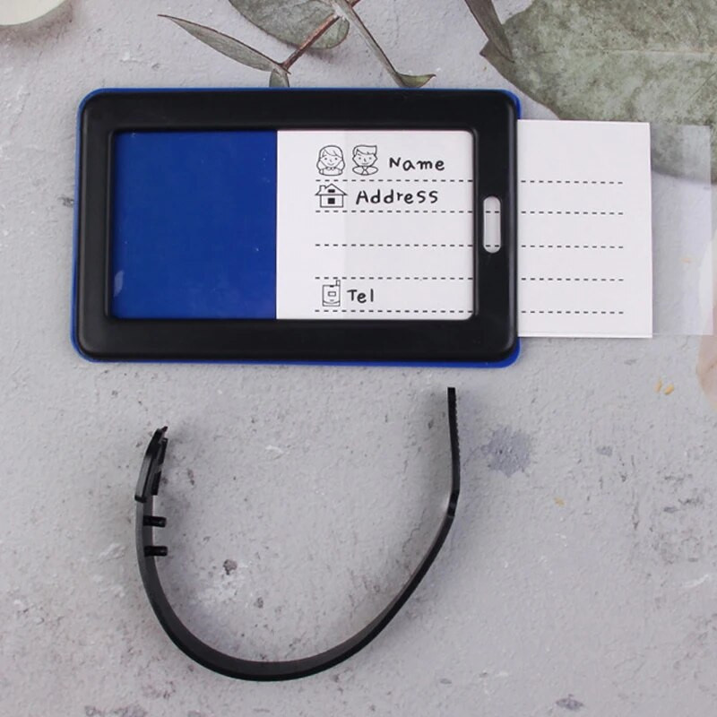 Ceļojumu piederumi Radoša bagāžas etiķete Lidmašīna multfilma PVC silikagela čemodāns ID adreses turētājs bagāžas iekāpšana pārnēsājama etiķete