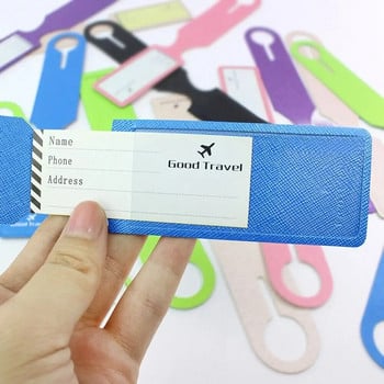 Етикет за чекиране на самолет Етикет на дамска чанта за пътуване Етикет за багаж Бордна карта Етикет на куфар за самолет Аксесоари за пътуване