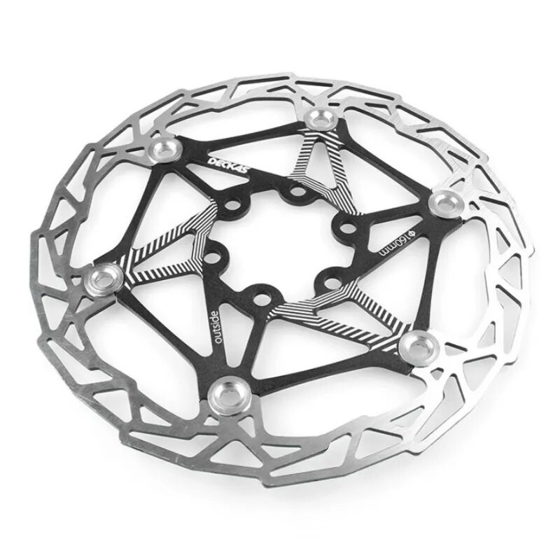 Δίσκος ρότορα δισκόφρενου DECKAS MTB Διαμέτρου 160 Ρότορες φρένων ποδηλάτου