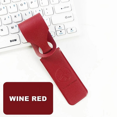 1PC PU ādas bagāžas etiķete Radoša bagāžas čemodāna identifikators ID Adrese Turētājs Iekāpšanas birkas Pārnēsājamas etiķetes Ceļojumu piederumi