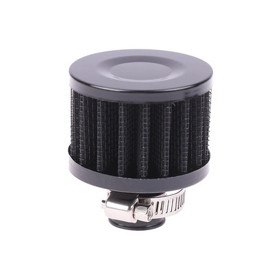 1PC Universal Interface Φίλτρα αέρα αυτοκινήτου 12mm για μοτοσυκλέτα κρύου αέρα εισαγωγής υψηλής ροής Κάλυμμα εξαερισμού στροφαλοθαλάμου Μίνι φίλτρα αναπνοής