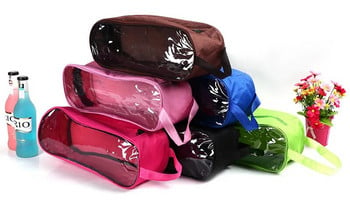 Водоустойчиви обувки Чанта за дрехи Удобна чанта за съхранение при пътуване Oxford Преносими органайзери Чанти за сортиране на обувки Многофункционална чанта