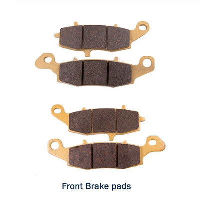 Motorkerékpár első és hátsó fékbetét készlet CF MOTO 650 NK 650 TR NK650 TR650 2012-2013