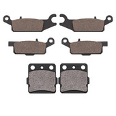 Mootorratta esi- ja tagapiduriklotsid YAMAHA YFM250 Raptor 2008-2009 YFM250R 33B 2009-2013 jaoks