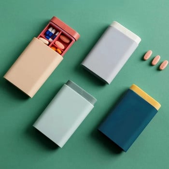 Fashion Portable Nordic Style Pill Box Tablet Pillbox Dispenser Medicine Boxes Dispensing Medical Kit Organizer Θήκη για χάπια ταξιδιού