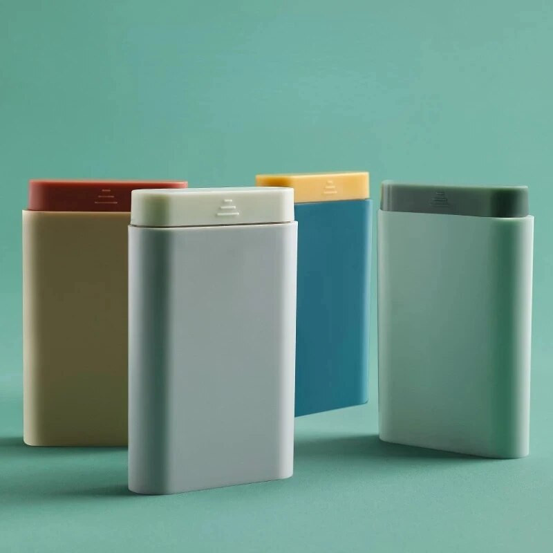 Fashion Portable Nordic Style Pill Box Tablet Pillbox Dispenser Medicine Boxes Dispensing Medical Kit Organizer Θήκη για χάπια ταξιδιού