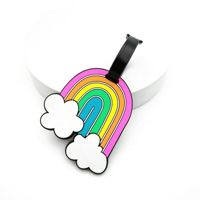 1Gb Jaunākie ceļojumu piederumi Bagāžas birka Creative Sloth Lidmašīnas iekāpšanas karte Čemodāns Silīcija pārnēsājama ceļojumu etiķete