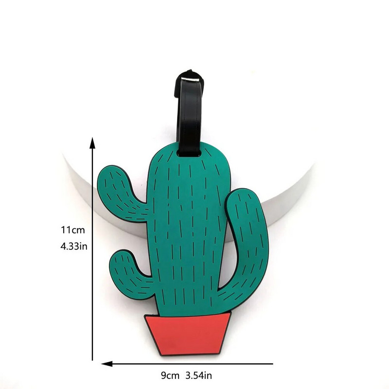 1Gb Jaunākie ceļojumu piederumi Bagāžas birka Creative Sloth Lidmašīnas iekāpšanas karte Čemodāns Silīcija pārnēsājama ceļojumu etiķete