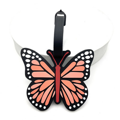 1PC PVC mīkstas gumijas bagāžas birkas Multfilmas vienradzis karšu komplekti Silikona iekāpšanas kartes Bagāžas birkas Piekārtas sūtījumu birkas