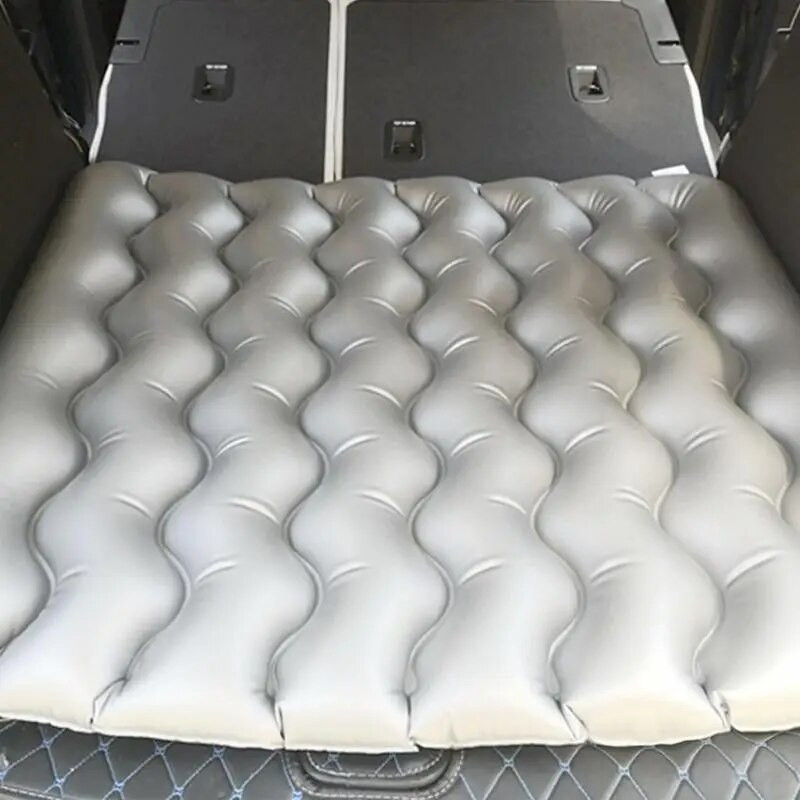 Automašīnas gaisa matracis, sabiezināts integrēts SUV kempinga gulta automašīnas matracis SUV gaisa matracis kempinga guļampaliktnis sedana aizmugurējam sēdeklim