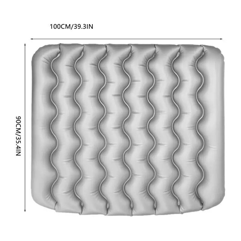 Automašīnas gaisa matracis, sabiezināts integrēts SUV kempinga gulta automašīnas matracis SUV gaisa matracis kempinga guļampaliktnis sedana aizmugurējam sēdeklim
