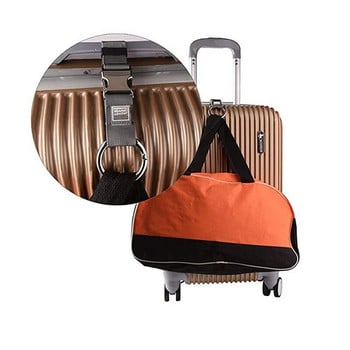 Hot Sale Φορητή νάιλον αντικλεπτική λαβή για λουράκι αποσκευών Προσθήκη κλιπ τσάντας χρήσης για μεταφορά